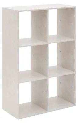Produktbild von Modularregal mit 6 Fächern, 67,5 x 32 x 100,5 cm