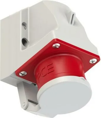 Immagine prodotto di Spina CEE per apparecchi a parete 16A 5P 400V IP44