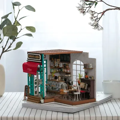 Produktbild von Simon's Coffee Shop Miniaturhaus