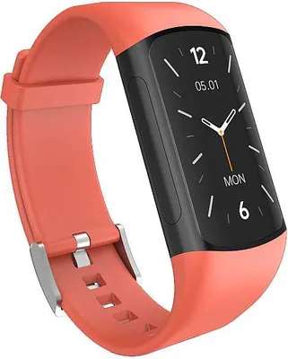Immagine prodotto di Braccialetto intelligente con display AMOLED MF12-ECG - rosso