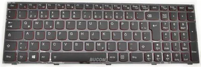 A top-down view of a black laptop keyboard.