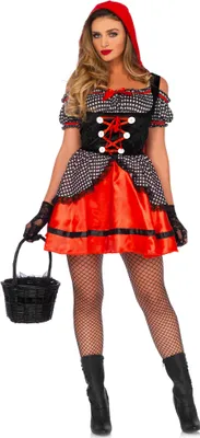 Produktbild von Red Hot Riding Hood Kostüm Größe: M-L