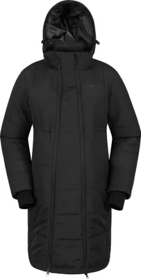 Image de Mountain Warehouse - Veste matelassée "Amethyst" pour femme - Vêtements de maternité MW2154 (40 FR) (Noir)