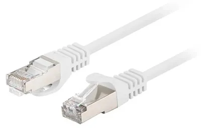 Image de Lanberg PCF6-20CC-0100-W networking cable White 1 m Cat6 U/UTP (UTP)