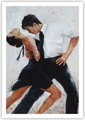 Produktbild von Poster - Poster ohne Rahmen - tanzen sie - 70x100 cm - Wand Bild - Wanddeko - Wandbilder - Kunstposter - Wandposter - Bilder - Kunstdruck - Wanddekoration - Wandbild - P2XPA70x100-3771