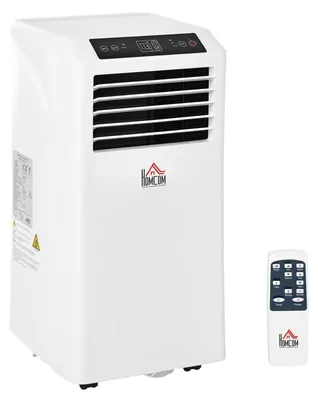 Obrázek produktu pro Přenosná klimatizace 3 v 1, včetně dálkového ovládání, 9 000 BTU, 24hodinový časovač, ABS, bílá