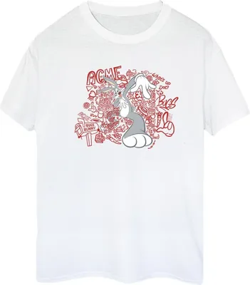 Produktbild von Looney Tunes - "ACME" T-Shirt für Damen BI33712 (3XL) (Weiß)