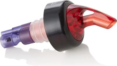 Produktbild von Ausgießer Set, 3,5 cl, violett, Set á 12 Stück, Kunststoff, Edelstahl