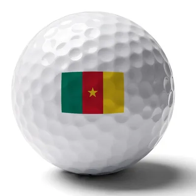 Obrázek produktu pro Personalizované golfové míčky s designem vlajek pro milovníky golfu