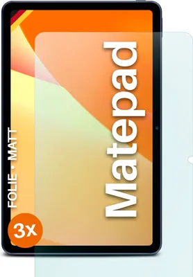 Produktbild von moex® 3x Schutzfolie kompatibel mit Huawei MatePad - Displayschutzfolie Anti Reflex Folie, Matt