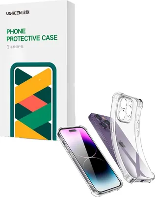 Obrázok produktu pre Ugreen Bright Cushion Ochranné puzdro pre Iphone 14 Pro Max Clear (Lp604)