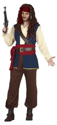 Produktbild von Guirca Piratenkostüm Für Erwachsene One Size