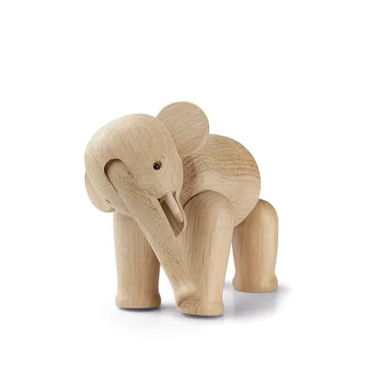 Image de Kay Bojesen Figurine en bois éléphant mini