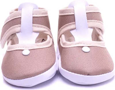 Produktbild von Toma Baby Krabbel Schuhe mit Klettverschluss Braun 12cm / EU19.5