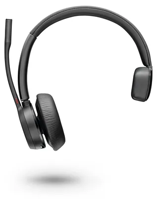 Produktbild von HP Poly Voyager 4310 USB-C Headset +BT700 Dongle, Kabellos, 20 - 20000 Hz, Büro/Callcenter, 122 g, Kopfhörer, Schwarz