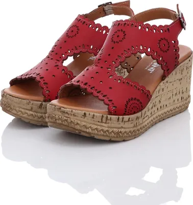Produktbild von Gemini Damen Sandale rot Größe 38