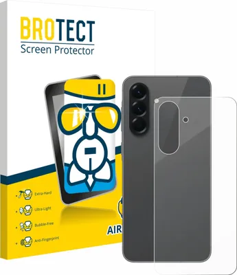 Produktbild von BROTECT Schutzglas für Samsung Galaxy A56 5G Enterprise Edition (Rückseite) Schutzfolie Panzer Folie Glas Display Schutz klar