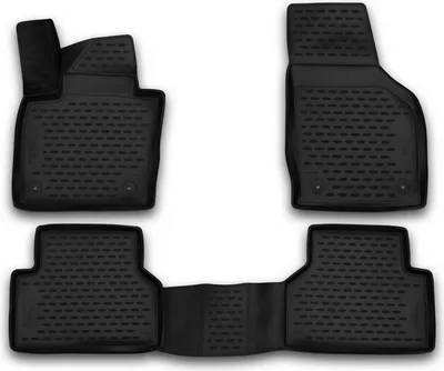 Produktbild von AD Tuning Gummi Fußmatten Set für Audi Q3 Typ 8U, Bj. 12/2014-2018