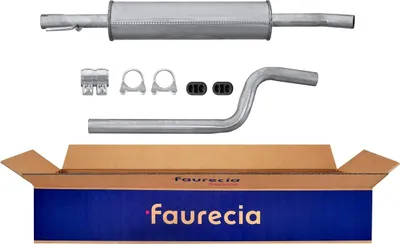 Produktbild von HELLA 8LB 366 021-161 Vorschalldämpfer Schalldämpfer für OPEL Astra H Schrägheck (A04) Astra G CC (T98) Astra H GTC (A04) Astra G Caravan (T98)