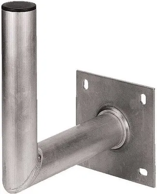 Produktbild von Hama - Befestigungskit (Wandbefestigung) - für Satelliten-Fernsehsystem - Aluminium - Wandmontage (44172)