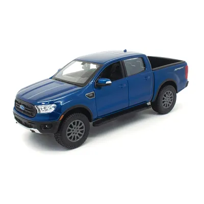 Produktbild von Maisto 31521 Ford Ranger blau 2019 Maßstab 1:24 Modellauto