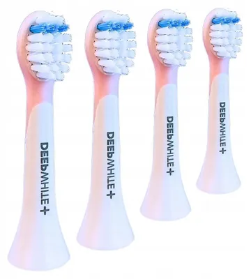 Produktbild von DeepWhite Zahnbürstenköpfe Ersatz für Smilesonic GO EX UP Kinder