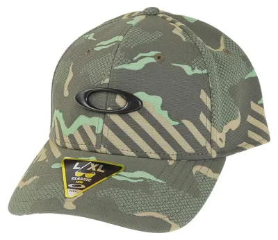Obrázek produktu pro Kšiltovka Oakley Tincan pro muže, zelené proužky/maskovací vzor, velikost S