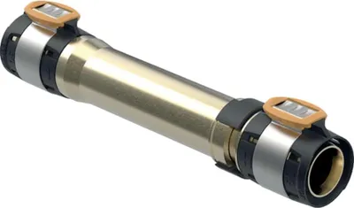 Produktbild von Geberit GE FlowFit Langkupplung, SiBr, d50mm, 1 Stk.