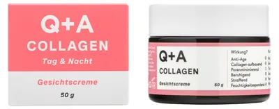 Zdjęcie produktu dla Q+A Kolagenowy krem do twarzy na dzień i na noc 50g