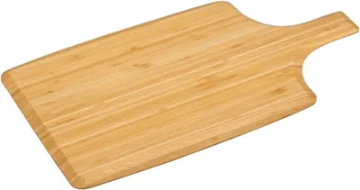 Immagine prodotto di KESPER - Tagliere con maniglia - 38×20×1,4 cm - Bambù ® - trattato con olio BIOFA - resistente all'umidità e robusto - 58385