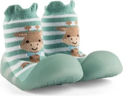 Obrázek produktu pro Ponožkové botičky Chameleon Blue Giraffe vel. 135