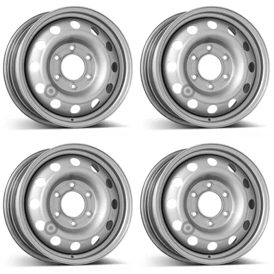 Produktbild von 4 Alcar Stahlfelgen 7.0Jx16 Zoll ET55 6x139.7 für Ford Ranger 4er Satz