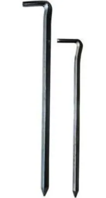 Produktbild von 6 Quadratische Pfähle 160 mm - Stahl
