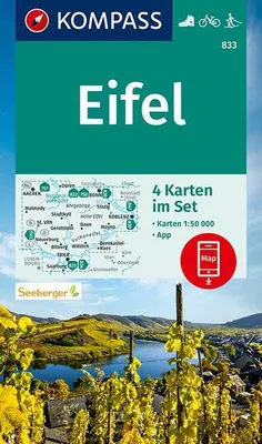 Immagine prodotto di KOMPASS Wanderkarte Eifel