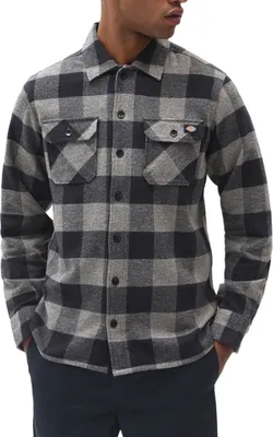 Produktbild von DICKIES Hemd Herren Baumwolle Grau GR69033 - Größe: L