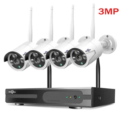 Produktbild von Überwachungskamerasystem - Überwachungskamera - Sicherheitskamera - H.265+ 3MP Kamera - Für den Außenbereich