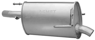 Produktbild von ASMET 05.163 Endschalldämpfer für OPEL Meriva A (X03) Auspuff