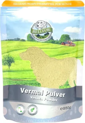 Produktbild von Bellfor Vermal - Pulver - Nahrungsergänzung für Hunde 250 g
