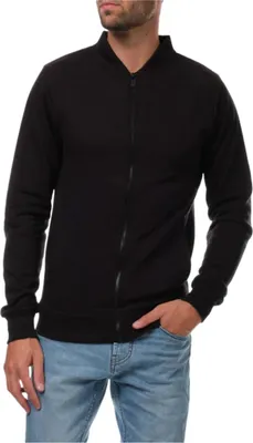 Productafbeelding van Hopenlife heren sweatshirt Lesta, stretch, zwart, maat S