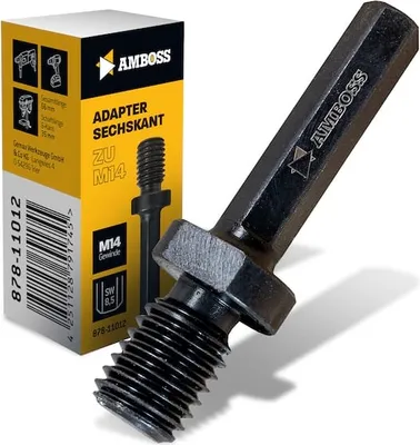 Produktbild von Amboss Adapter Sechskant zu M14