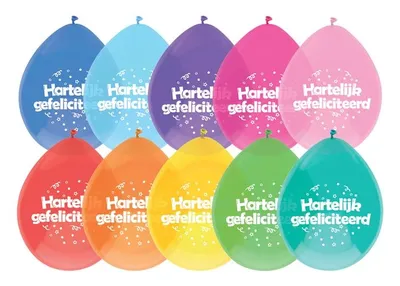 Obrázek produktu pro balónky happy birthday pestrobarevné 8 kusů 30 cm