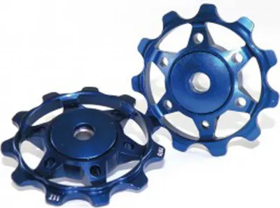 Produktbild von XLC Schaltwerkpully PolyurethanA02 blau