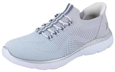 Zdjęcie produktu dla Rieker damskie buty wsuwane niebieski tekstylny rozmiar: 40