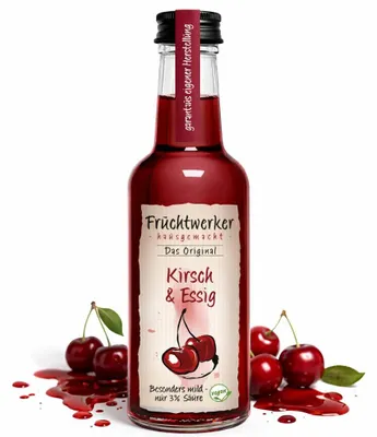 Produktbild von Fruchtwerker Kirsch & Essig ab 250ml