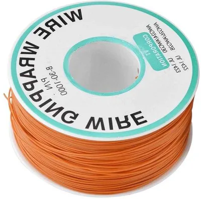 Produktbild von Kupferdraad 30 AWG für Reparaturen, Orange, 300m Länge
