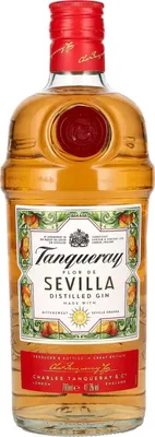 Produktbild von Tanqueray Flor de Sevilla Distilled Gin Made with Bittersweet Seville Orange | 41,3 % vol | 0,7 l