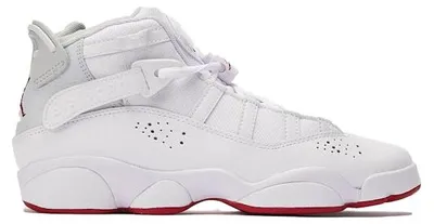 Image de Jordan 6 Rings, couleur blanche, semelle rouge - Taille européenne 39
