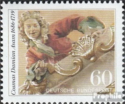 Produktbild von Briefmarken BRD (BR.Deutschland) 1989 Mi 1420 (kompl.Ausg.) FDC 250.Todestag von Asam