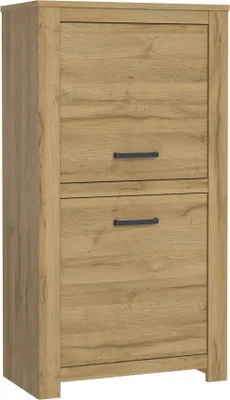 Produktbild von Furniture24 Schrank HVNK341 Kommode 77x143x42 cm Highboard Wohnzimmerschrank 2 türiger