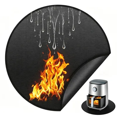 Feuerstellenmatte rund 50,8 cm feuerfest Terrassenschutz